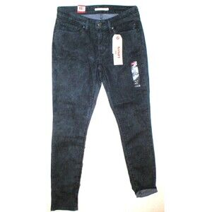 New Womens Levis Dark Jeans 711 Skinny 29 X 31 NWT Mid Rise Flatter and Lift